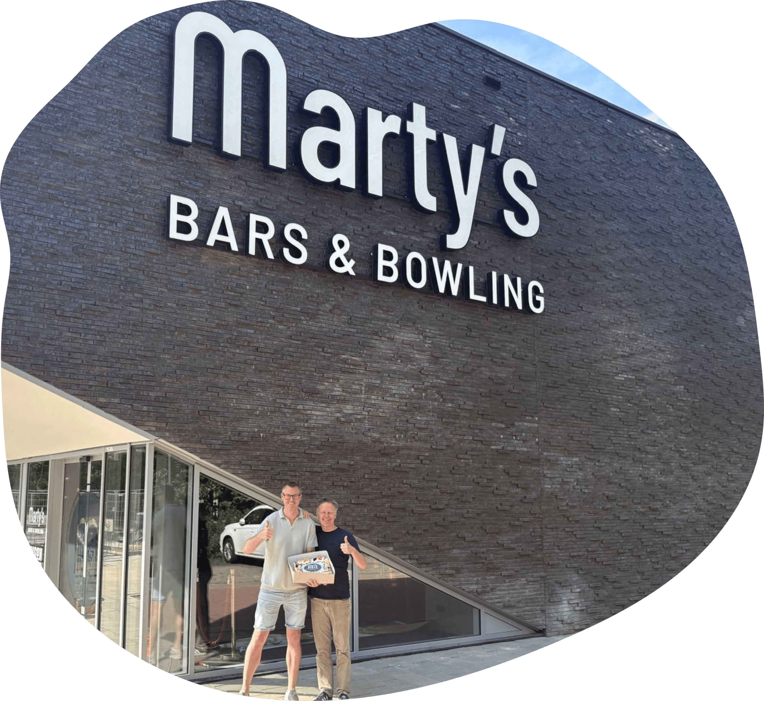Marty's signing